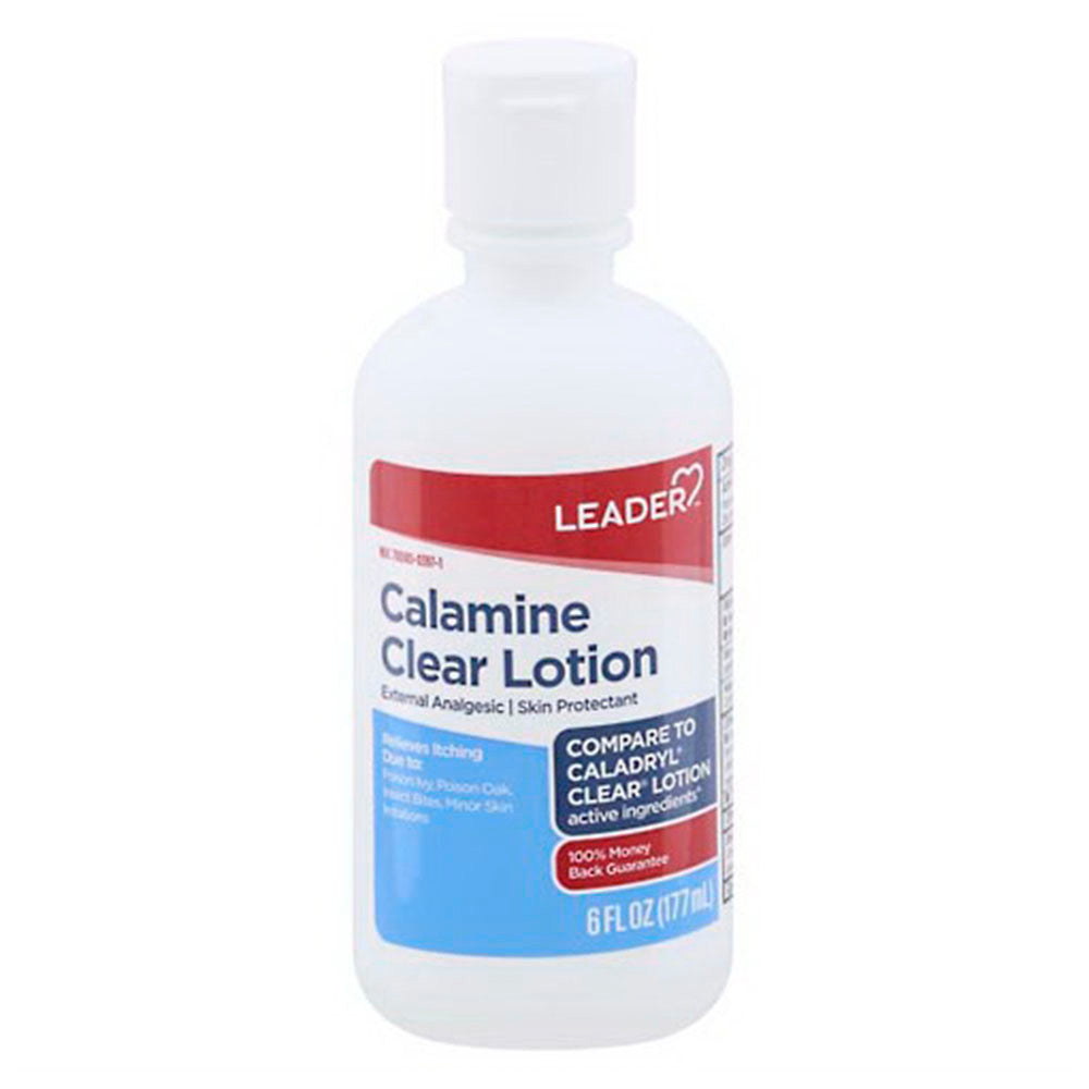 Leader Calamine Clear Lotion, 6 Oz