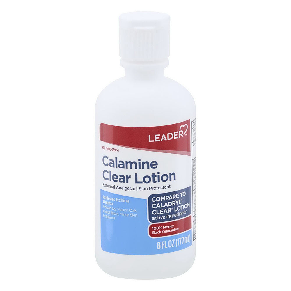 Leader Calamine Clear Lotion, 6 Oz
