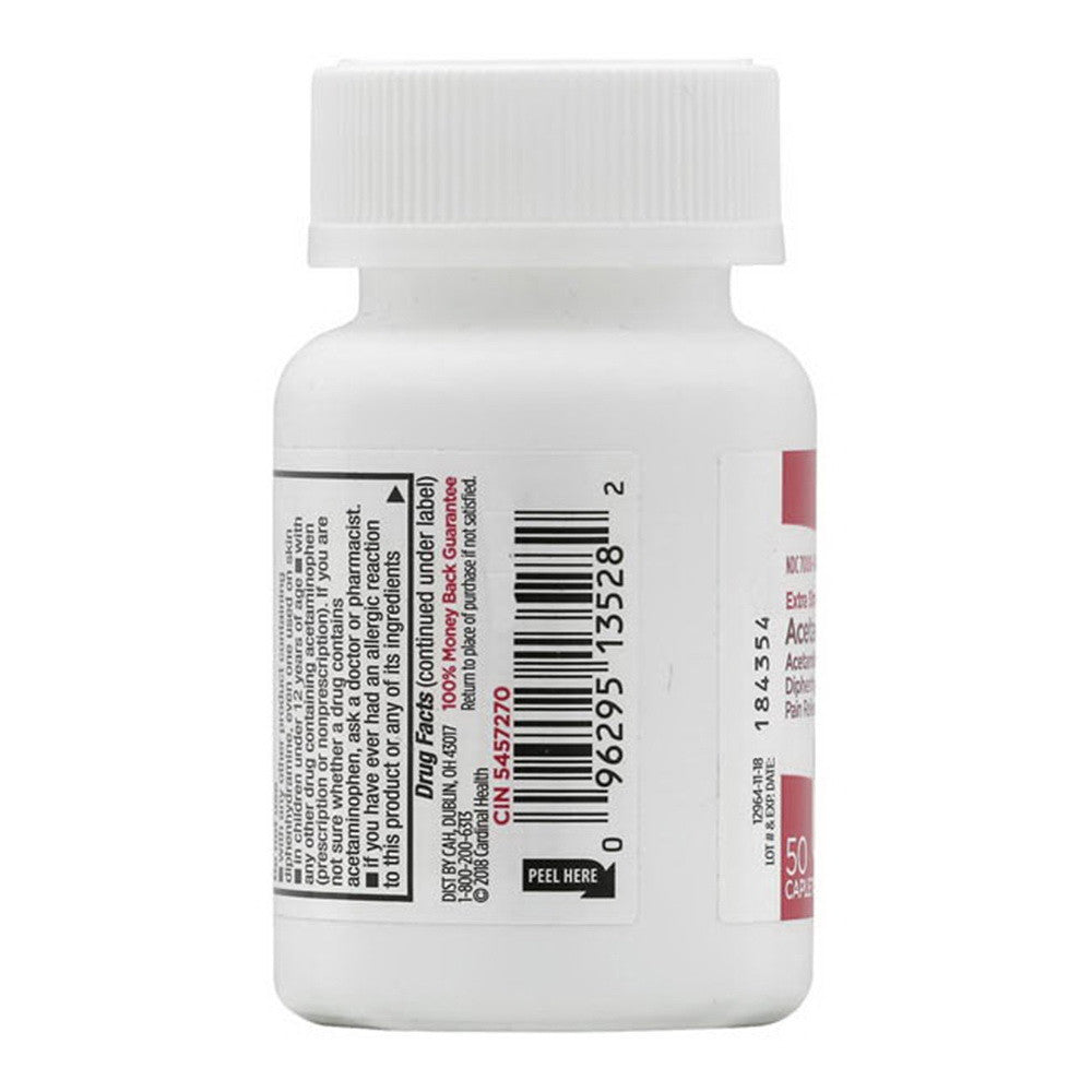 Leader Acetaminophen Pm, Extra Strength, Caplets, 50 Ea