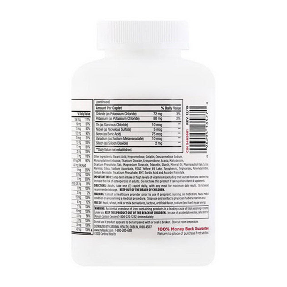 Leader Multivitamin, Adults Cablets, 365 Ea