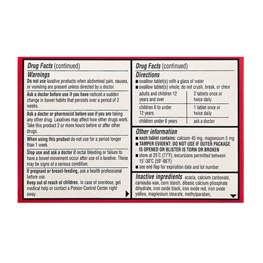 LEADER Laxative Sennosides USP Regular Strength Tablets, 30 Ea