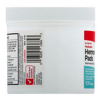 Leader Medicated Hemorrhoidal Pads, 100 Ea