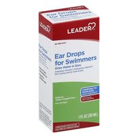 Leader Ear Drops For Swimmers, 1 Oz