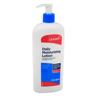 Leader Daily Moisturizing Lotion, Fragrance Free, 12 Oz