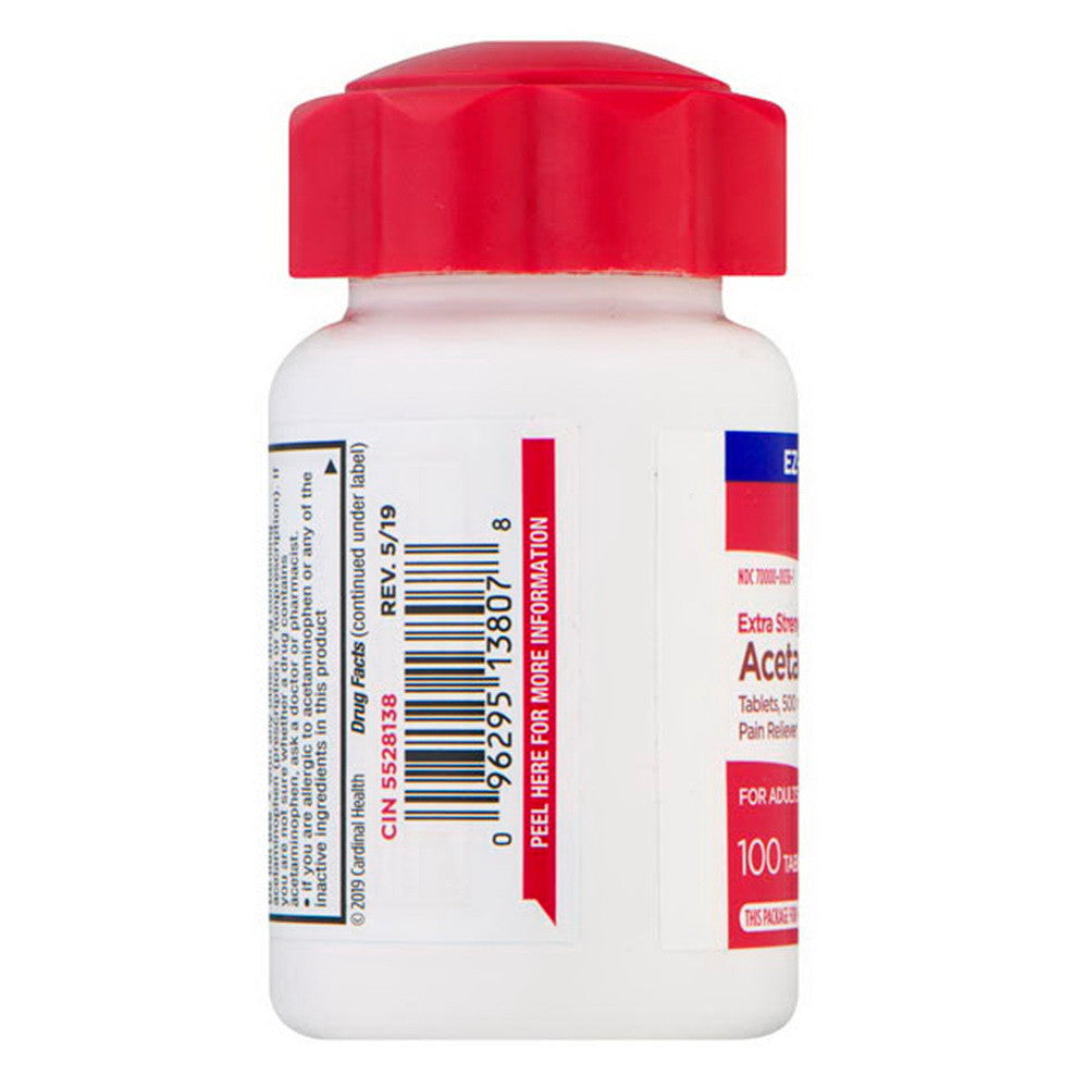 Leader Acetaminophen Extra Strength 500 Mg Tablets For Adults, 100 Ea