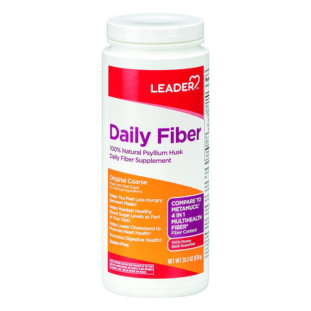 Leader Daily Fiber, Original Coarse, 20.3 Oz