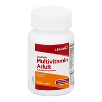 Leader Multivitamin, Adult, One Daily, 100 Ea