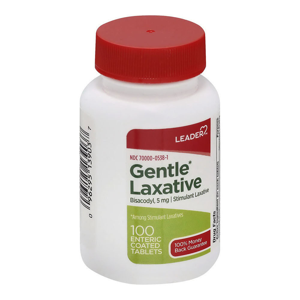 Leader Laxative Gentle Enteric Coated Tablets, 100 Ea