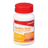 Leader Healthy Eyes With Lutein And Zeaxanthin Capsules, 36 Ea