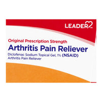 Leader Arthritis Pain Reliever 1% Gel, Original Prescription Strength, 3.53 Oz