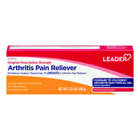 Leader Arthritis Pain Reliever 1% Gel, Original Prescription Strength, 3.53 Oz