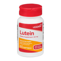 Leader Lutein Dietary Supplement 20Mg Softgels, 60 Ea