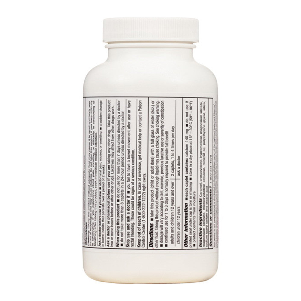 Leader Fiber Laxative Plus Calcium, Caplets, 250 Ea