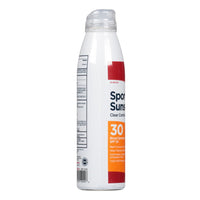 Leader Sport Sunscreen, Clear Continuous Spray, Broad Spectrum Spf 30, 5.5 Oz
