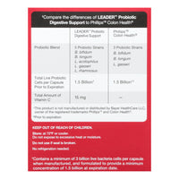Leader Probiotic, Digestive Support, Vegetable Capsules, 30 Ea