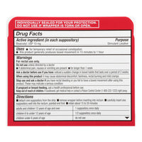 Leader Gentle Laxative Bisacodyl 10 Mg Suppositories, 16 Ea