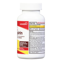 Leader Pain Reliever Fever Reducer Genuine Aspirin 325 Mg Tablets, 500 Ea