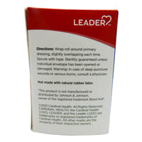 Leader Sterile Single Use Rolled Gauze, Unstretched, 1 Ea