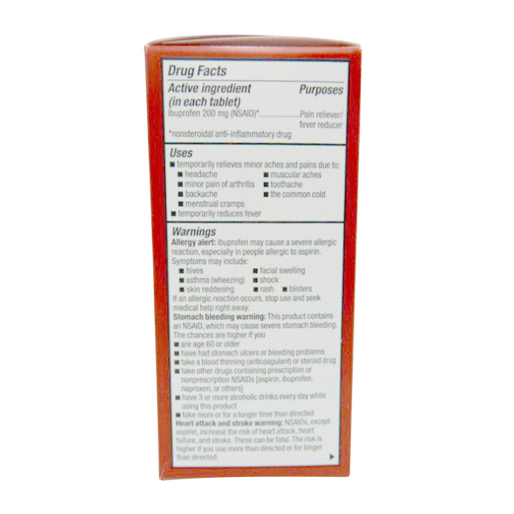 Leader Ibuprofen 200Mg Coated Tablets, 200 Ea