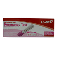 Leader Early Detection Pregnancy Test, 2 Ea