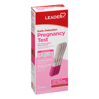 Leader Early Detection Pregnancy Test, 3 Ea