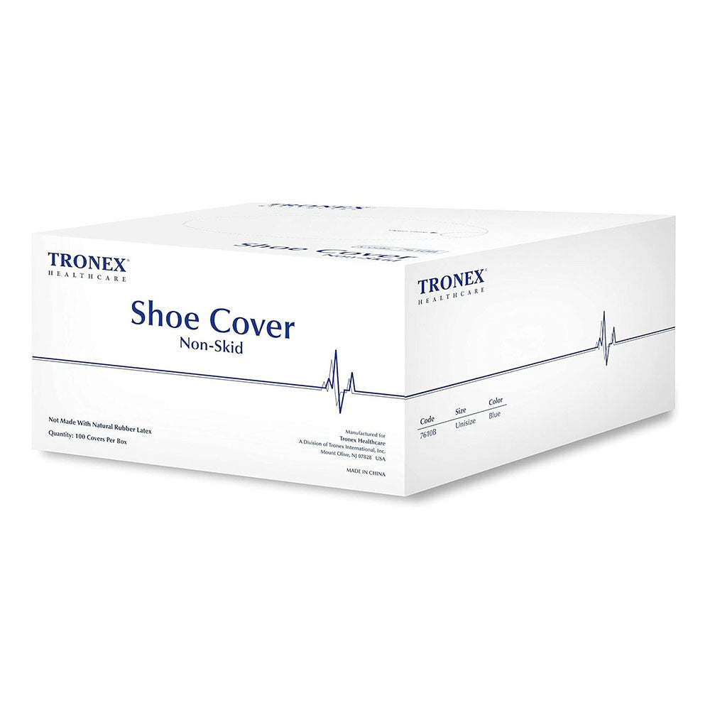Tronex Health Care Nonskid Shoe Covers Extra Large, 100 Ea