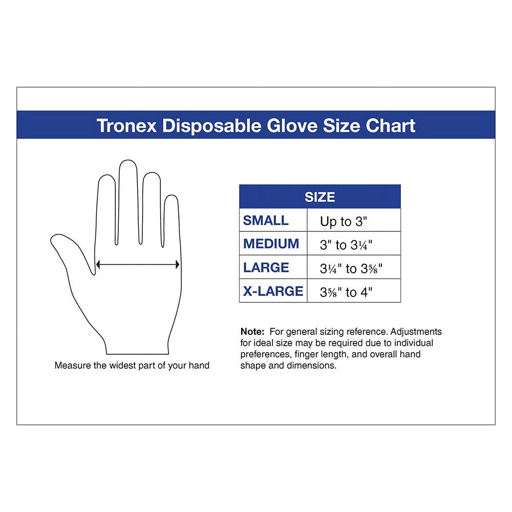 Tronex New Age Nitrile Exam Medical Gloves, Small, 250 Ea