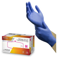 Tronex New Age Nitrile Exam Medical Gloves, Small, 250 Ea