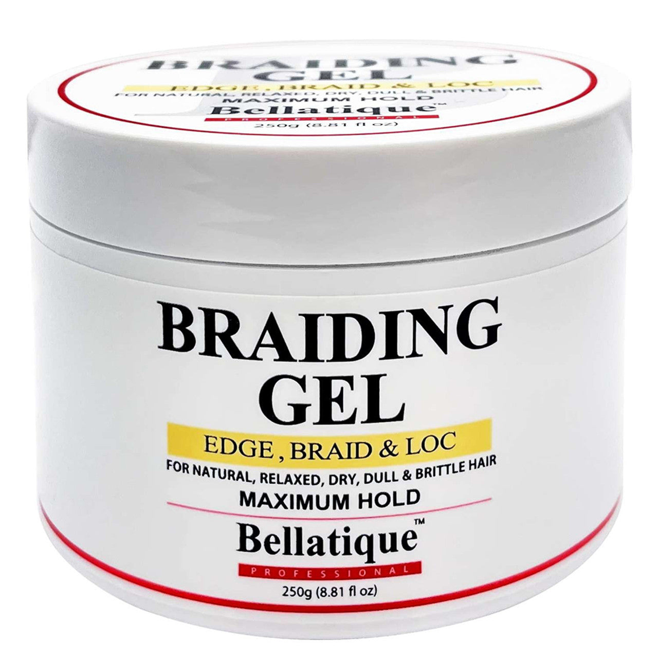 Bellatiq Edge Control Edge Braid Loc Gel 8.81Oz (250g)