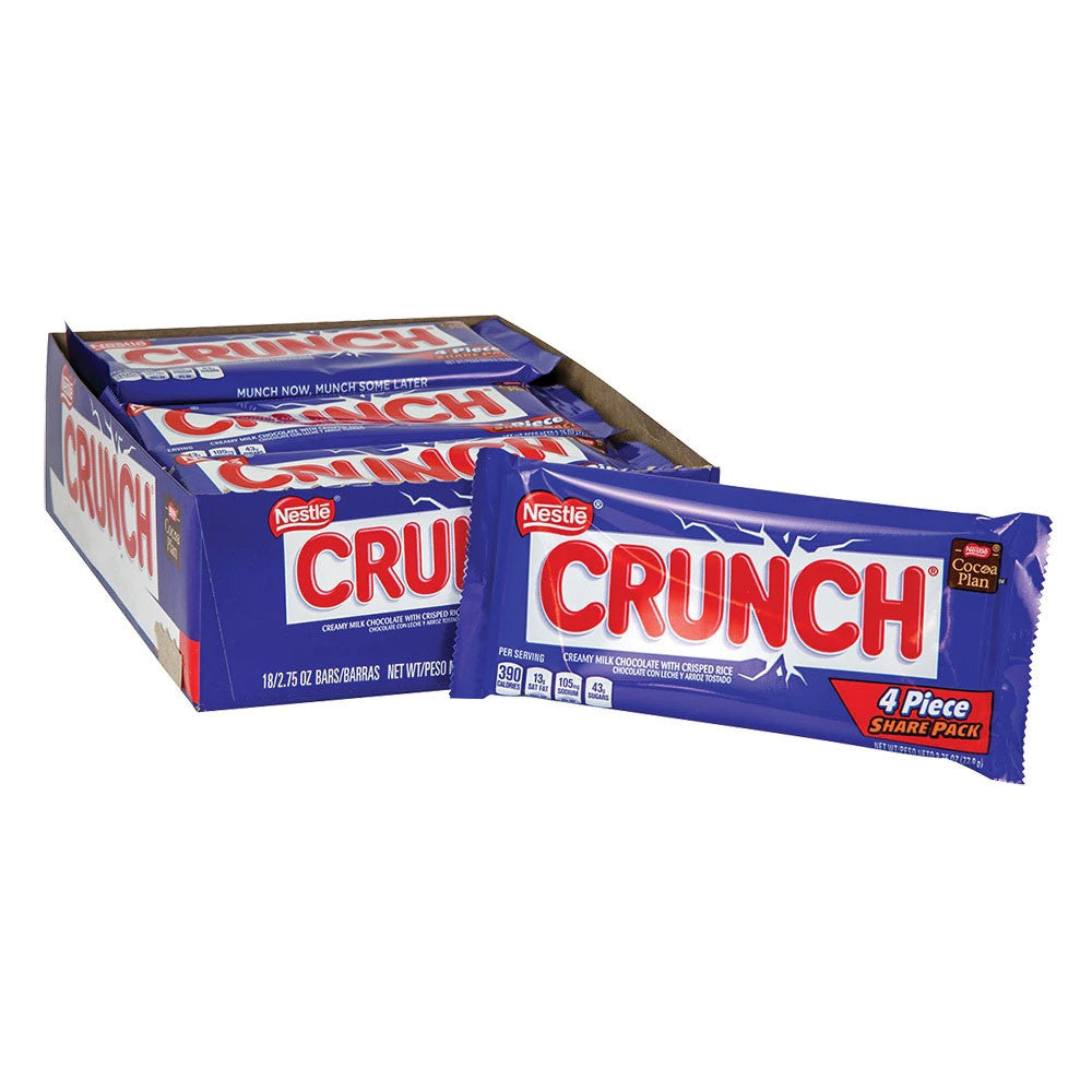 Nestle Crunch King Size, 18 Ea