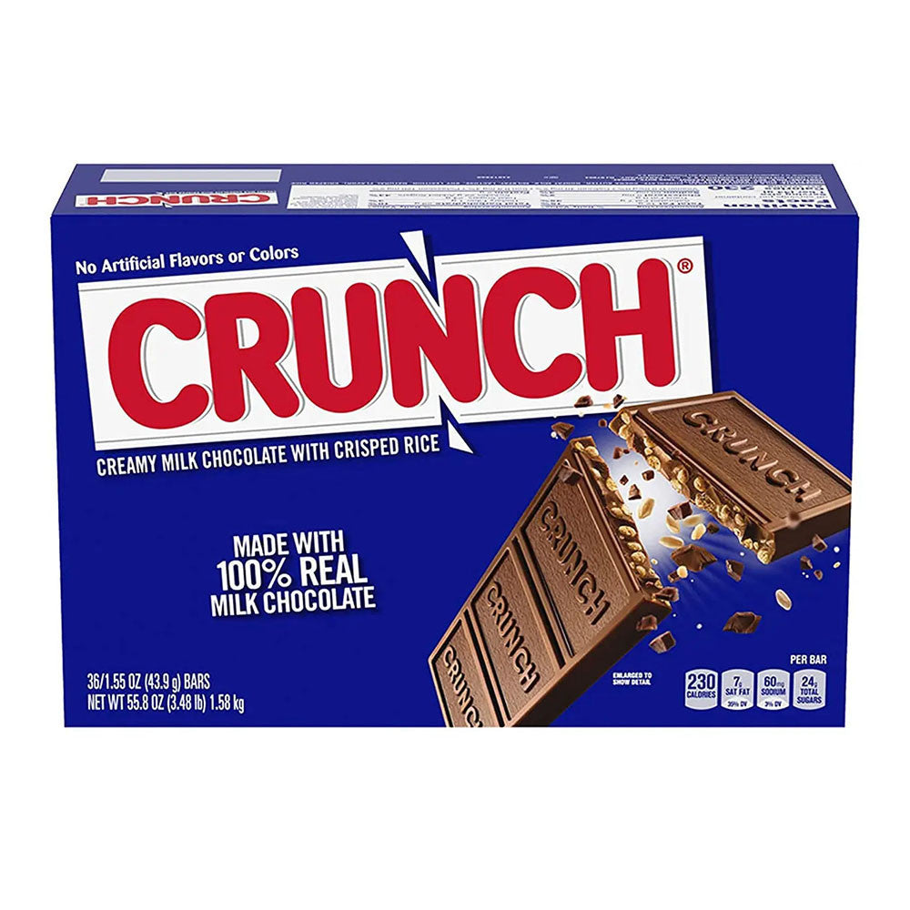 Nestle Crunch Chocolate Bar, 36 Ea