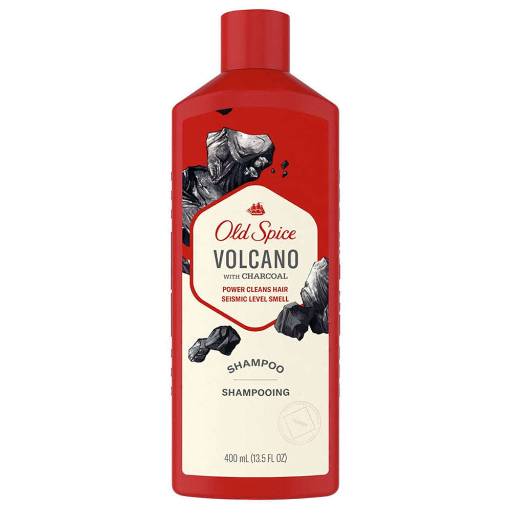 Old Spice Volcano With Charcoal Shampoo, 13.5 Oz