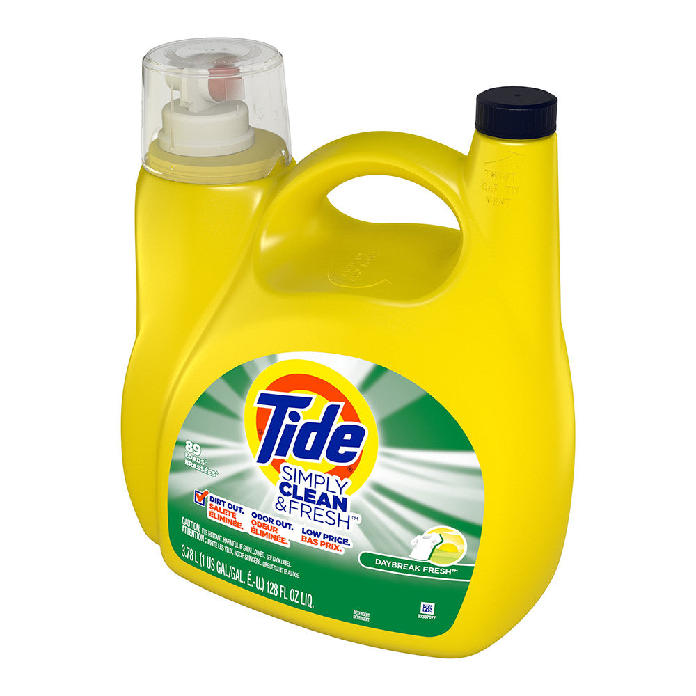Tide Lliquid Simply Clean Daybreak Fresh, 128 Oz