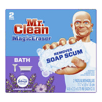 Mr. Clean Magic Eraser Pads With Febreze Lavender Scent, 2 Each, Pack of 16