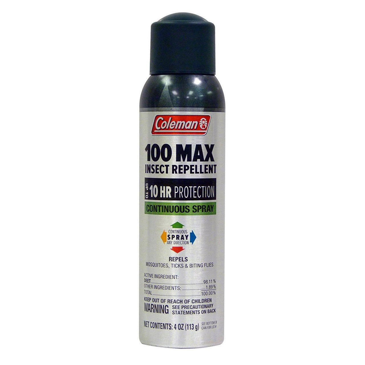 Coleman Max 100% Deet Continuous Spray Insect Repellent, 4 Oz, 6 Pack
