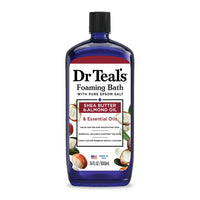 Dr Teals Foaming Bath with Pure Epsom Salt, Shea Butter and Almond Oil, 34 Oz