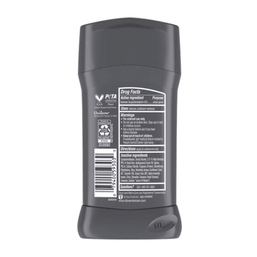 Dove Men Plus Care Stain Defense Antiperspirant Deodorant Stick Clean, 2.7 Oz