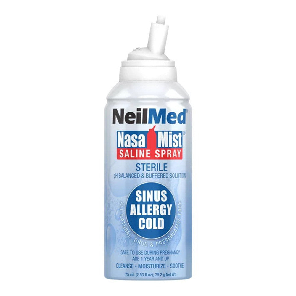 NasaMist Isotonic Saline Spray for Allergy and Sinus, 2.53 Oz