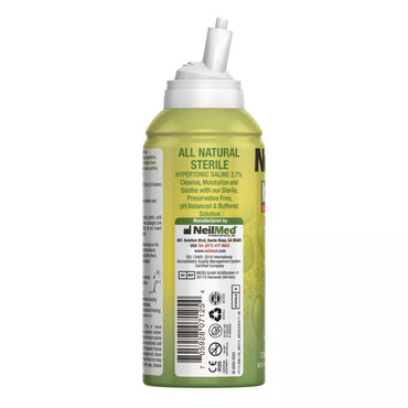 Neilmed Nasamist Extra Strength Hypertonic Nasal Saline Spray - 4.25 Oz(125 Ml)