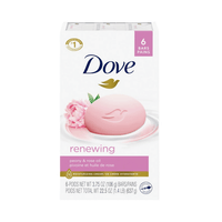 Dove Renewing Soap Bars, 6 Ea