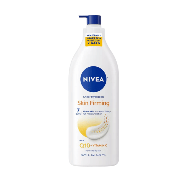 Nivea Skin Firming Hydration Body Lotion, 16.9 Oz