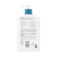 Lubriderm Daily Moisture Lotion For Normal To Dry Skin, Fragrance Free - 16 Oz