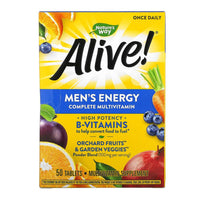 Natures Way Alive Mens Energy Complete Multivitamin, 50 Ea