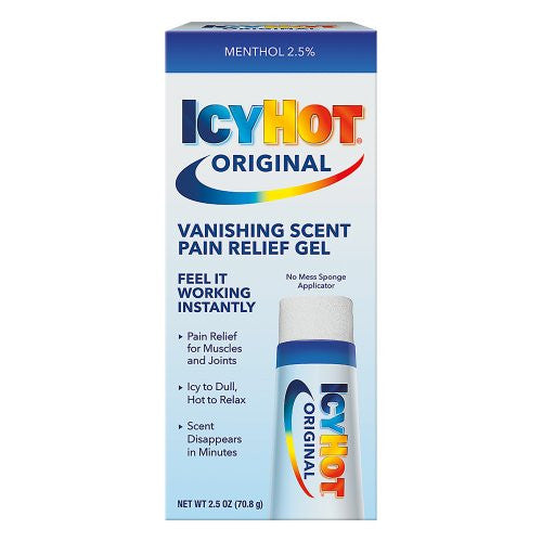 Icy Hot Icy Hot Vanishing Scent Pain Relieving Gel, 2.5 Oz