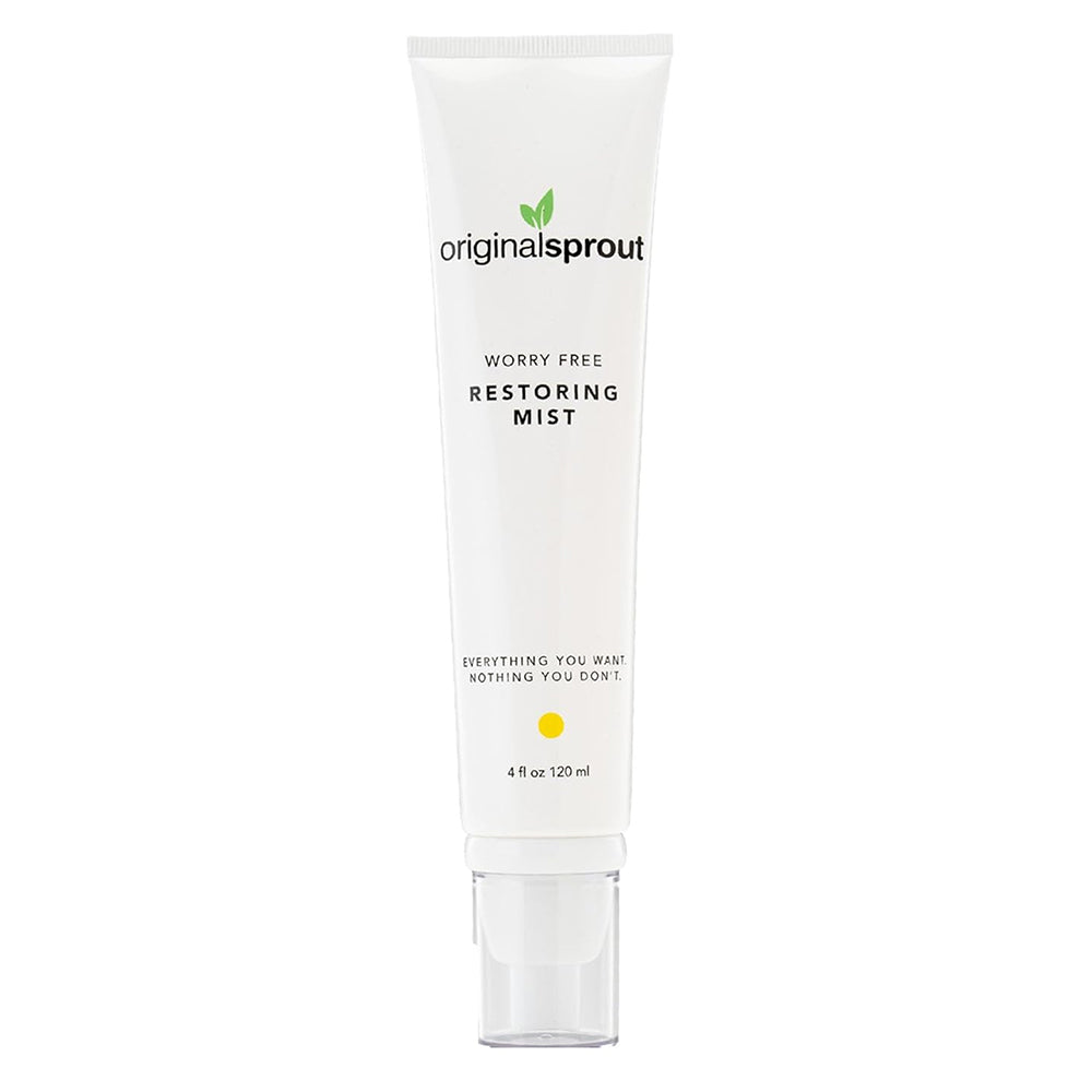 Original Sprout Worry Free Restoring Hair Mist Help Repair Split Ends and Keep Hair Strong 4Oz (120ml)