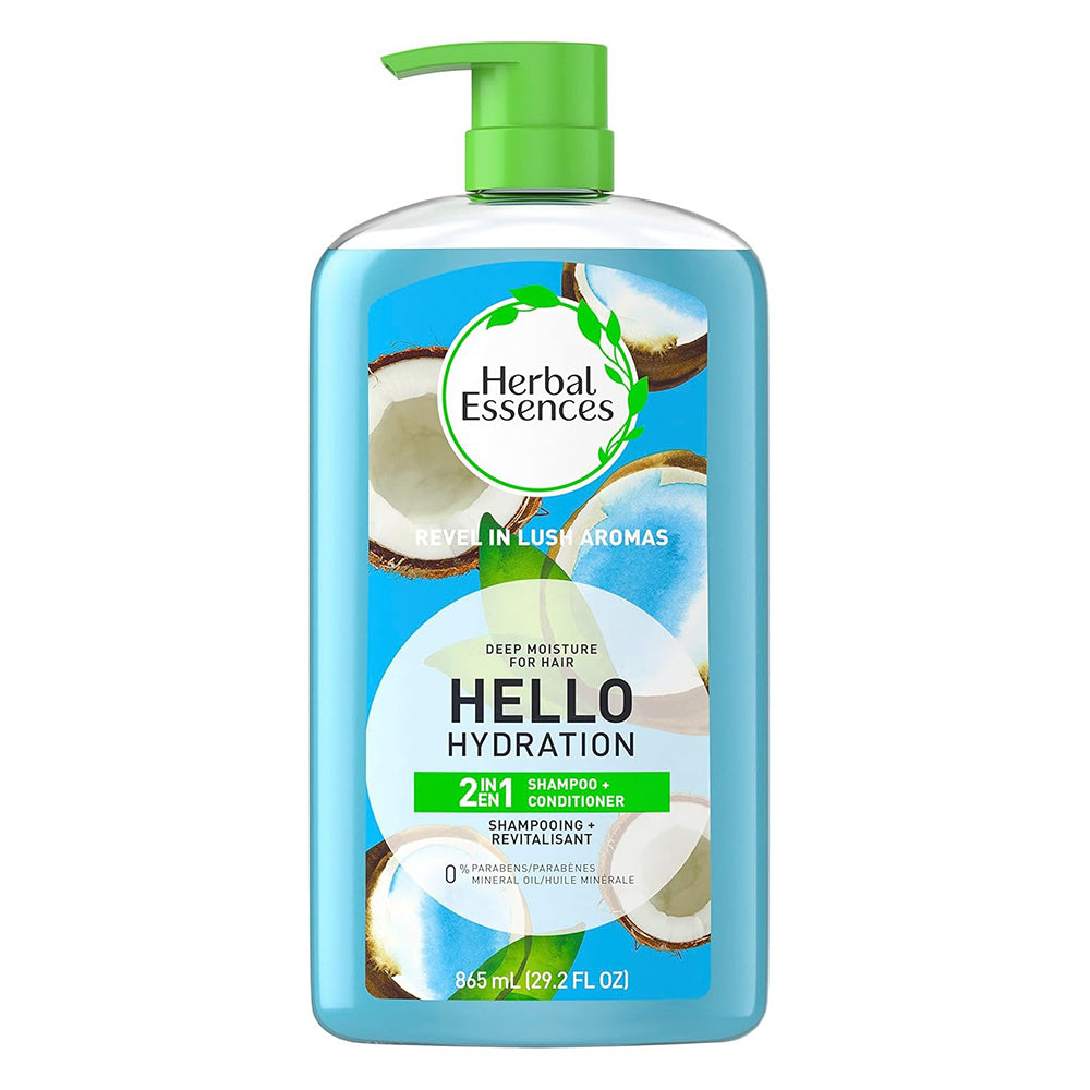 Herbal Essences Hello Hydration 2 in 1 Shampoo and Conditioner Moisturizing Hair Care 29.2Oz (865ml)