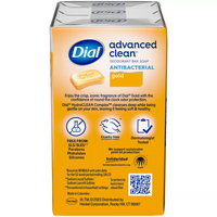 Dial Gold Clean Rinising Non Drying Antibacterial Deodorant Soap, 3 Ea, 12 Oz