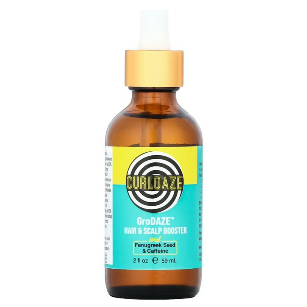 Curldaze Grodaze Hair and Scalp Booster for Nourishing Hair and Growth Support 2Oz (59ml)