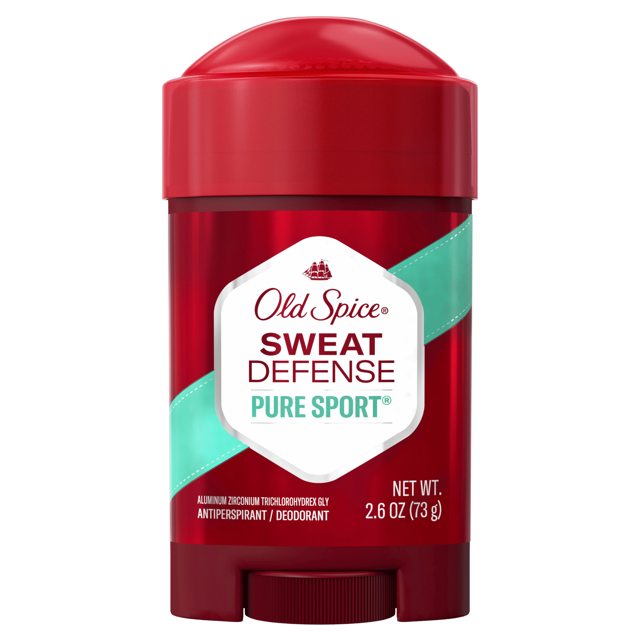 Old Spice Sweat Defense Antiperspirant, Pure Sport Plus, 2.6 Oz