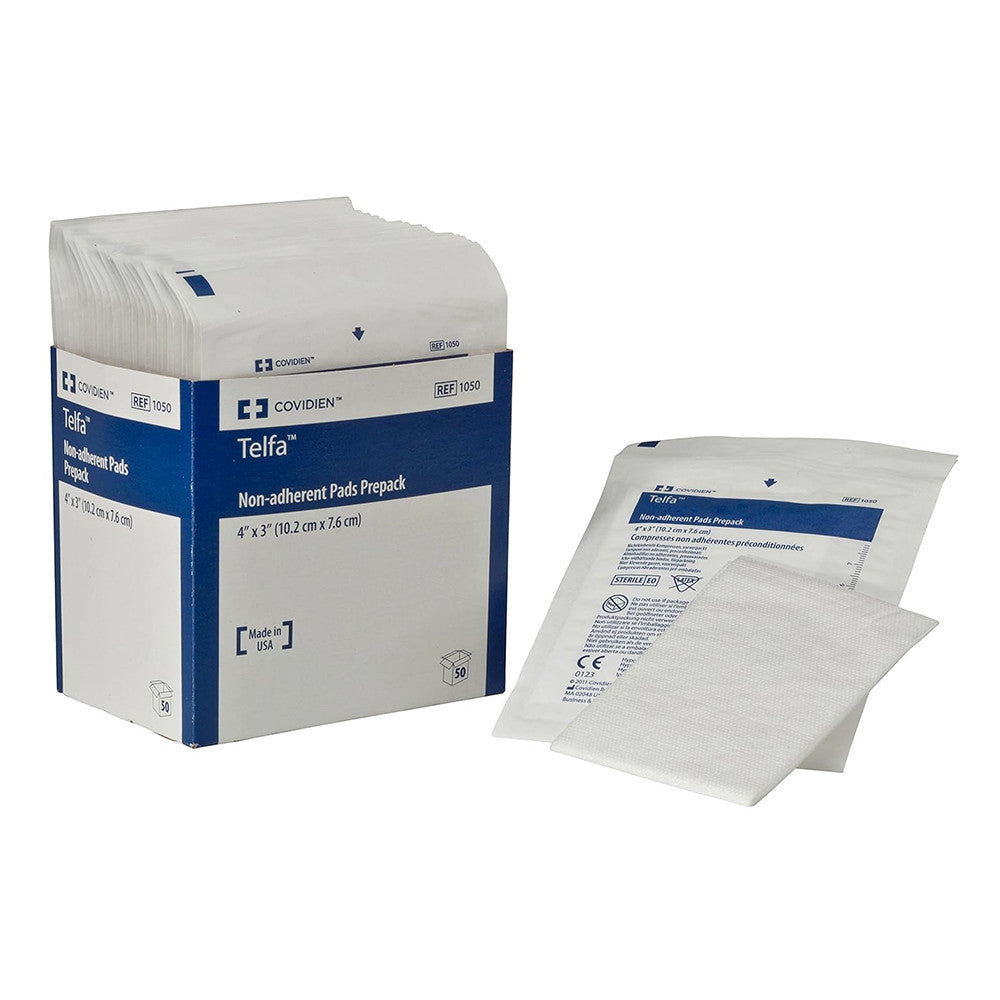 Telfa Non Adherent Dressing Pads 3 Inches X 4 Inches, 50 Ea